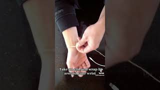 How To Easy Way To Measure Your Wrist For Jewelry [upl. by Tersina]