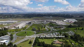 Volando por el Aeropuerto José María Cordova Rionegro Antioquia Colombia Diciembre 2020 [upl. by Hcib]