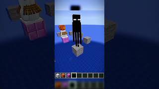 ENDERMAN ROCKS 💀😈 minecraft gaming games viralshorts trending shorts bgmi trollface phonk [upl. by Nutter]