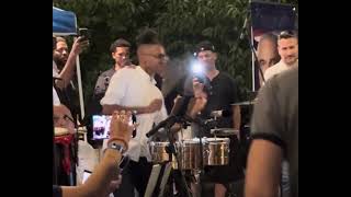 marcstick Incredible Timbal Solo with Charlie Aponte  Bronx NY 942024 [upl. by Silvana]