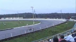 2008 Oswego Speedway Chris Perley ISMA Track Record [upl. by Nostets]