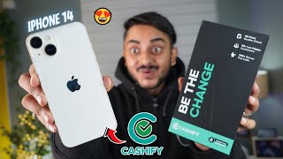 I Bought ₹45499 Refurbished iPhone 14 from CASHIFY “Review” [upl. by Christyna]