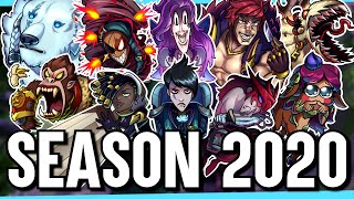 The League of Legends Season 2020 Champion Rewind [upl. by Eelinnej]