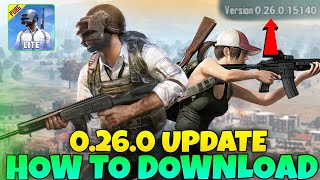 How To Download Pubg Lite 0260 Update  Easy Way 😍 Pubg Lite 0260 Update Kaise Kare  PubgLite [upl. by Gaal]