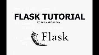 Flask Tutorial  How to install with basic code example [upl. by Idisahc]