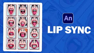 Lip Syncing in Adobe Animate [upl. by Natanoy]