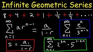 Finding The Sum of an Infinite Geometric Series [upl. by Trent]