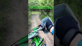 Just like last time Trail riding AOAA Husqvarna te150  Kawasaki kx250 [upl. by Manuel]