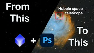 How I process my photo from a 15 000 telescope and compare it to a 16 000 000 000 space telescope [upl. by Eah302]