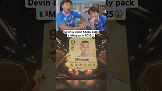 Devin amp Dylan finally pack 🇫🇷Mbappe in FC25😱 [upl. by Gothart]