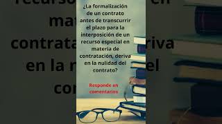 Recurso especial en materia de contratación LCSP [upl. by Ann]