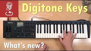 Digitone Keys  whats new Review tutorial and comparison to Digitone [upl. by Harbard951]