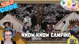 REACTION to SKZ CODE EP 52 Know Know Camping 2 [upl. by Aniuqahs84]