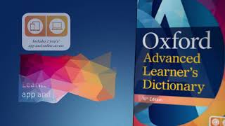 Look inside the Oxford Advanced Learner’s Dictionary 10th Edition [upl. by Munro179]