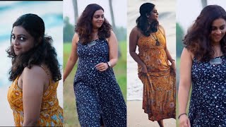 Aswathy Sreekanth  malayalam serial actress  mallu hot actress  serial hot actress  tv serial [upl. by Kostival]