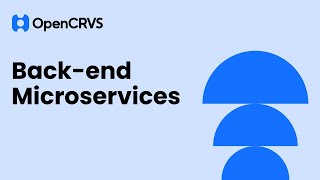 OpenCRVS Core Back end  Data layer amp microservices [upl. by Ashia]