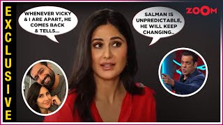 Katrina Kaifs UNFILTERED interview on married life with Vicky makes FUN of Salman Khan Tiger 3 [upl. by Ater]