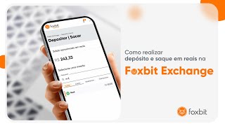 Como Sacar e Depositar Reais na Foxbit pelo Aplicativo [upl. by Weiss]