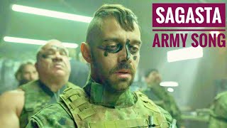 sagasta army song  elite army of sagasta  money heist season 5  la casa de papel season 5 [upl. by Asile598]