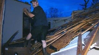 Tornado survivors rush to help first responders [upl. by Higbee]