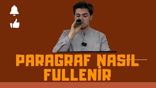 YKS 1 si  ÖSYM Paragrafları Nasıl Fullenir [upl. by Eiblehs]