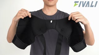 Fivali Compression Shoulder Brace for Fitness Breathable and Flexible [upl. by Gnehs]