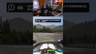 Fernando Alonso sobie nagrabił f1 twitch livestream bungee dzinold [upl. by Nedearb]