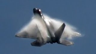 2021 Atlantic City Airshow  F22 Raptor Demonstration [upl. by Peih]