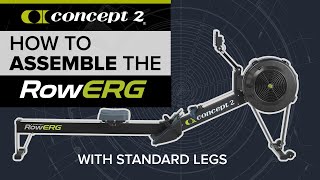 Concept2 Rower Assembly How to Assemble your Concept2 RowErg Rowing Machine [upl. by Killarney]