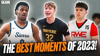 The BEST High School Hoops Moments Of 2023 🚨 Bronny James Cooper Flagg Eli Ellis amp MORE 🍿🔥 [upl. by Ratha482]