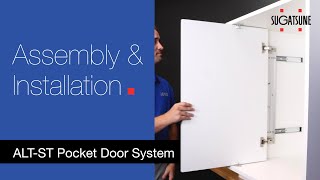 Installation Guide for the New ALTST Pocket Door System [upl. by Llenyaj170]