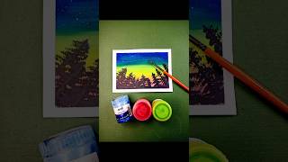 Easy acrylic painting tutorialpainting acrylicpaintingtechniques art paintingtutorial shorts [upl. by Mount]