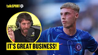 Andy Goldstein QUESTIONS Chelsea Fan Who Isnt Happy With Cole Palmers New 9 Year Contract 👀🤔 [upl. by Merill298]