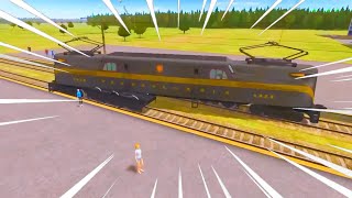 PRR 4859 MULTI TRACK DRIFTING TRAIN AND RAIL YARD SIMULATOR NEW UPDATE PASSENGERS BUILDER 2 amp GG1 [upl. by Pan]