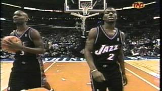 DeShawn Stevenson  2001 NBA Dunk Contest [upl. by Airdnaz768]