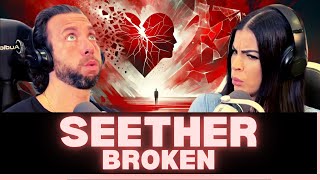 THEIR VOCALS COMBINE PERFECTLY ON THIS ONE First Time Hearing Seether Broken ft Amy Lee Reaction [upl. by Buatti]