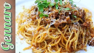 Perfect Spaghetti Bolognese with Gennaro [upl. by Mccourt]