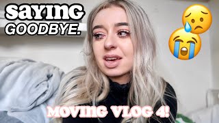 MOVING VLOG 4 AN EMOTIONAL FINAL DAY IN MY HOUSE [upl. by Eustacia]