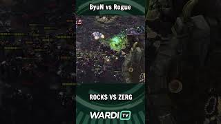 BYUNS INSANE ROCK PLAY VS ROGUE sc2 starcraft2 starcraft esports gaming [upl. by Perzan77]