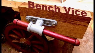 How to build a BENCH VICE  SE Woodwork [upl. by Eislehc871]