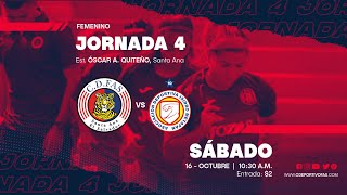 CD FAS Femenino vs Isidro Metapán  Jornada 4 Apertura 2021 [upl. by Kcinom]