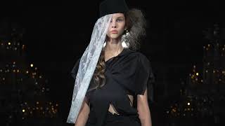 Yohji Yamamoto womens spring summer 2025 fashion show [upl. by Bevis]