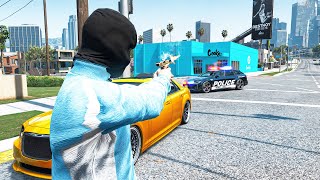 The OPS spun the block amp got FLIPPED in GTA 5 RP [upl. by Roseann]