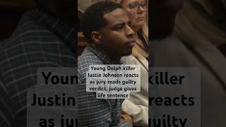 Young Dolph killer reacts as he is read a guilty verdict and life sentence shorts youngdolph [upl. by Seira]