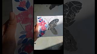 Dimaag gi baat Babu bhaiya 😅 DIY butterfly making Butter with broken mirrortrendingviral shorts [upl. by Byron797]