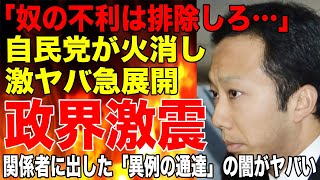 市川猿之助が政界を揺るがす激ヤバスキャンダルの判明で自民党が「火消し」の為に関係者に出した「異例の通達」の中身がヤバい！ [upl. by Ginder]