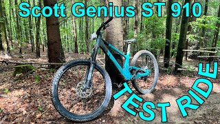 Test ride  Scott Genius ST 910 [upl. by Ariad]