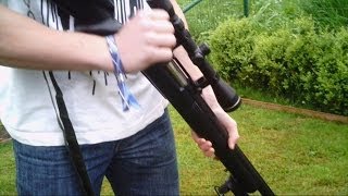 what 450 FPS can do airsoft sniper [upl. by Beare]