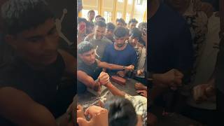 Aggression match Arm Wrestling 🔱🙏 jeetkashyap armwrestling ￼ [upl. by Innus1]