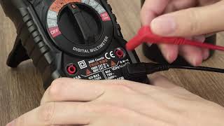 How to Measure Capacitance with KAIWEETS HT118A Multimeter [upl. by Meldoh]